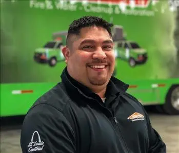 Mike Zamarripa, team member at SERVPRO of Alton, Edwardsville & Granite City