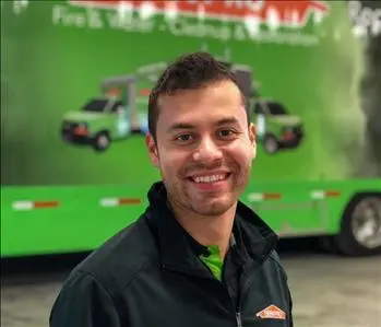 Jorge Caldera, team member at SERVPRO of Alton, Edwardsville & Granite City