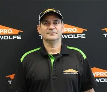 Wuilly Mendez, team member at SERVPRO of Collinsville, Troy