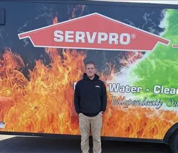 Chris Sigsbury, team member at SERVPRO of Bennington & Rutland Counties
