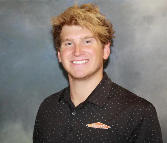 Luke Robey, team member at SERVPRO of Limestone and Lawrence Counties