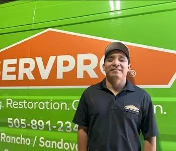 Miguel Godinez, team member at SERVPRO of Rio Rancho / Sandoval County