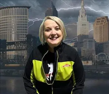 Melanie Fosdick, team member at SERVPRO of Toledo