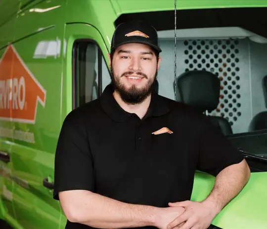 Joseph Caldwell, team member at SERVPRO of Wausau
