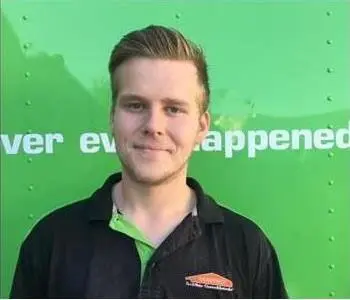 Colby Kinner, team member at SERVPRO of Jacksonville Westside