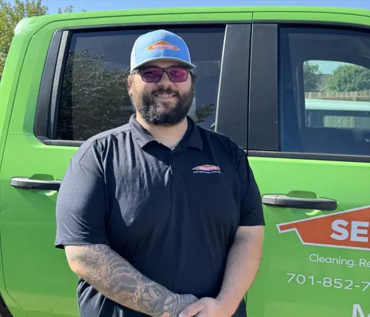 Matt Gange, team member at SERVPRO of Bismarck