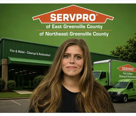 Gabby Waldrop, team member at SERVPRO of East Greenville County
