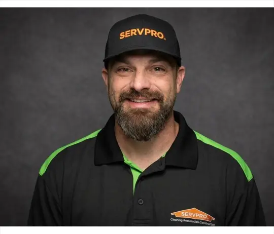 Jonathan Sullivan, team member at SERVPRO of Mason City