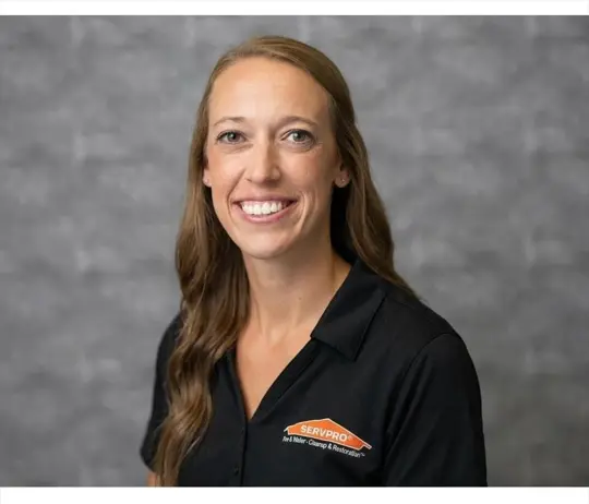 Jessica Sorensen, team member at SERVPRO of Mason City