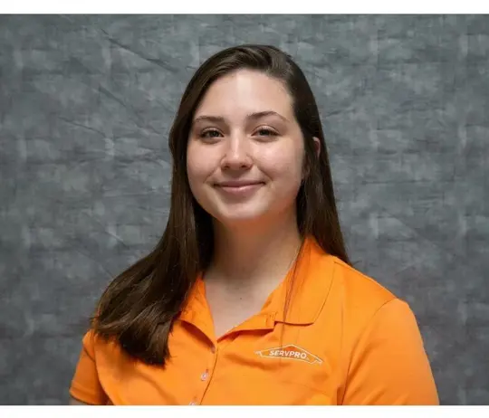 Caitlyn Baltes, team member at SERVPRO of Mason City