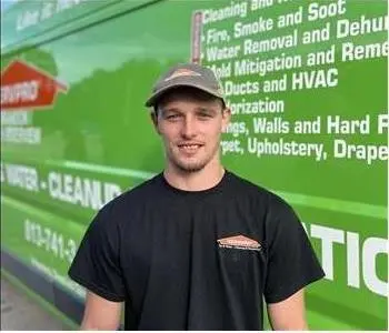 Ben Rogers, team member at SERVPRO of Apollo Beach West, Gibsonton