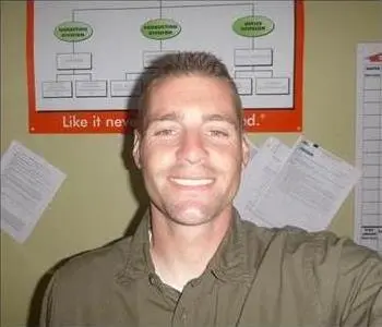 Josh Dishman, team member at SERVPRO of Northeast Macomb Township