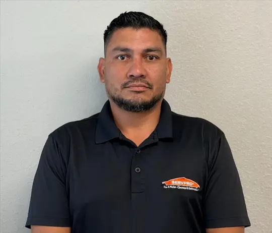 Saniel Gomez, team member at SERVPRO of Winter Haven