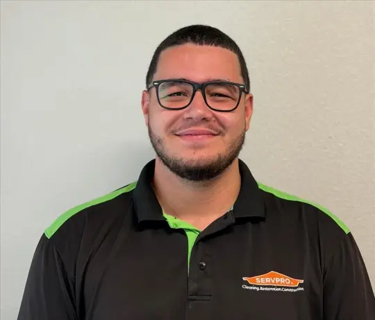 Mark Joel Lopez Garcia, team member at SERVPRO of Tampa East Central, Temple Terrace