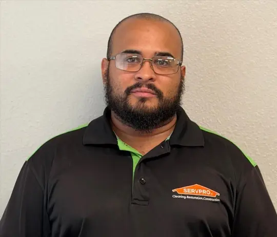 George Valazquez, team member at SERVPRO of Tampa East Central, Temple Terrace