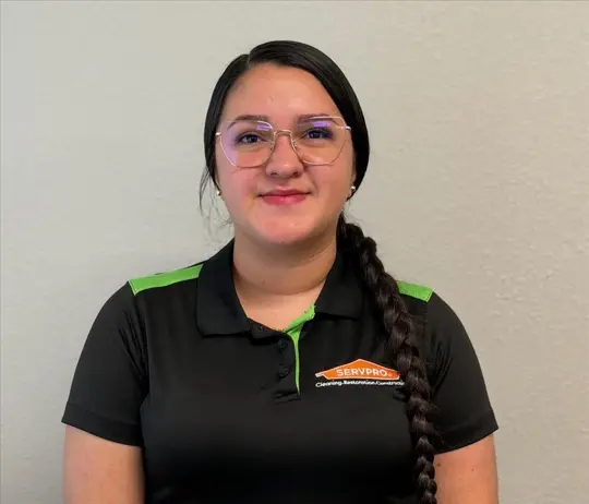 Brenda Mendez Colmenares, team member at SERVPRO of Tampa East Central, Temple Terrace