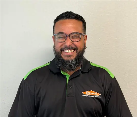 Tiago Garcia, team member at SERVPRO of Tampa East Central, Temple Terrace