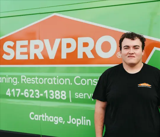 Austin Gilmore, team member at SERVPRO of Pittsburg, Fort Scott