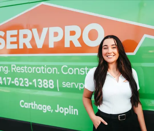 Paige Lown , team member at SERVPRO of Pittsburg, Fort Scott