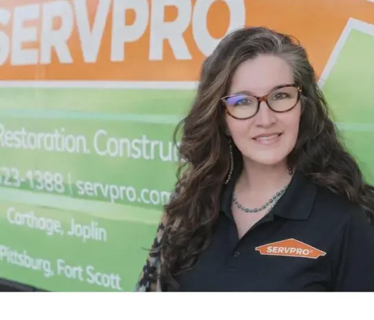 Tandi Jones, team member at SERVPRO of Pittsburg, Fort Scott
