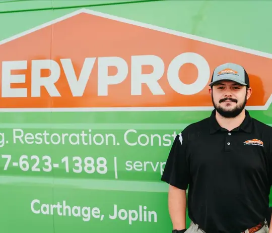 Tyler Hicks , team member at SERVPRO of Pittsburg, Fort Scott