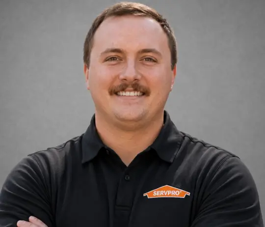 Caleb Briley, team member at SERVPRO of Southern Alamance and NW Chatham Counties