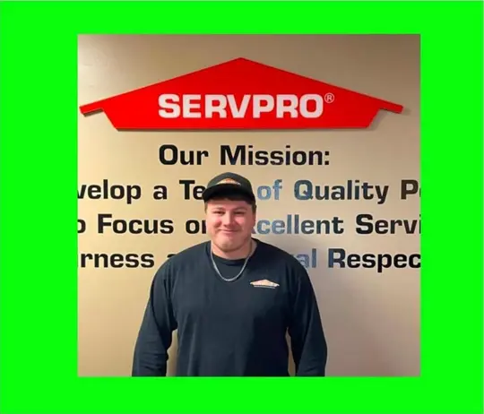 Luke C., team member at SERVPRO of Greene County