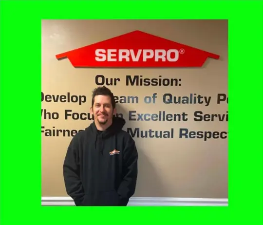 Tyler C., team member at SERVPRO of Greene County