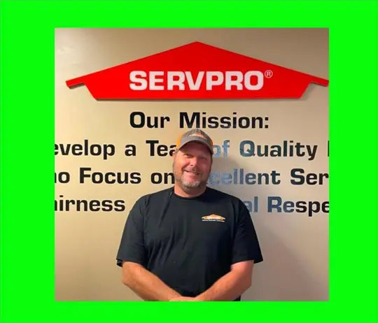 Gus G., team member at SERVPRO of Greene County