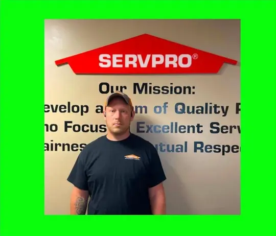Shawn U., team member at SERVPRO of Greene County