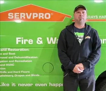 Allen Swaney , team member at SERVPRO of Grays Harbor & Pacific Counties