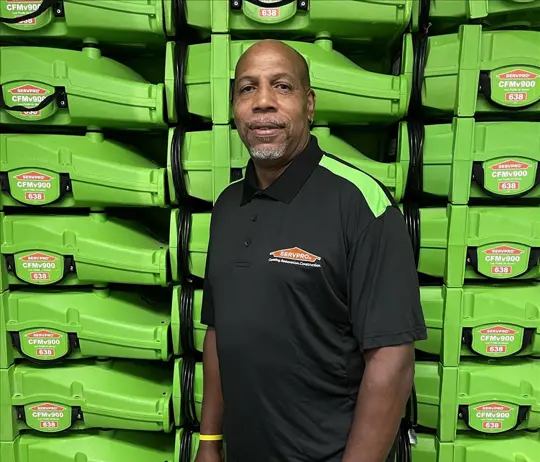 Robert Johnson, team member at SERVPRO of Spartanburg