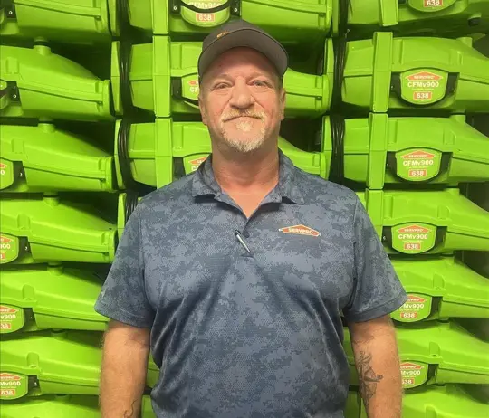 Michael Mestas, team member at SERVPRO of Spartanburg