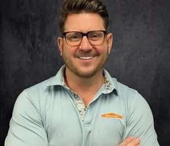 Josh Ingersoll, team member at SERVPRO of Muskegon