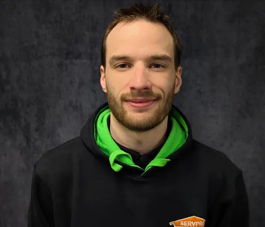 Nick Oosting, team member at SERVPRO of Muskegon