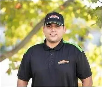 Arturo Guedea, team member at SERVPRO of Fair Oaks / Folsom