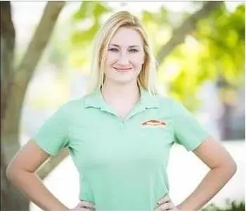 Kelsey Scott, team member at SERVPRO of Laguna