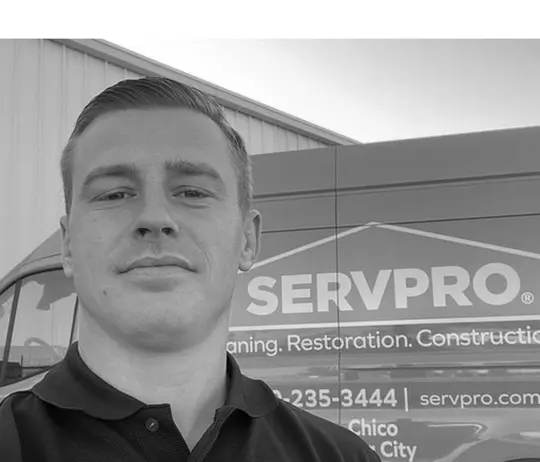 Charles Guthrie, team member at SERVPRO of Chico