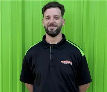 Kyle Barnett, team member at SERVPRO of Mandarin