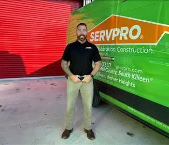 Tommy O'Dell, team member at SERVPRO of North Killeen, Harker Heights