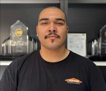 Daimen Ortega, team member at SERVPRO of North Central Mesa