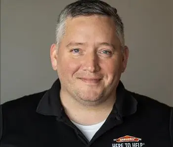 Brandon Kellar, team member at SERVPRO of Grandview