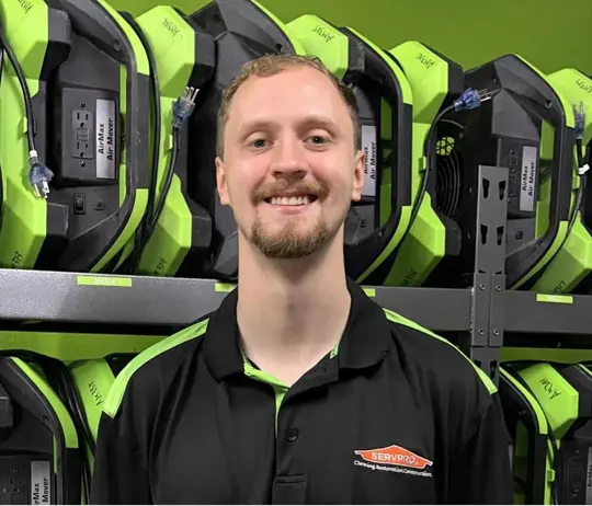 Zach Burns - Mitigation Technician, team member at SERVPRO of Cumberland, Morgan & White Counties