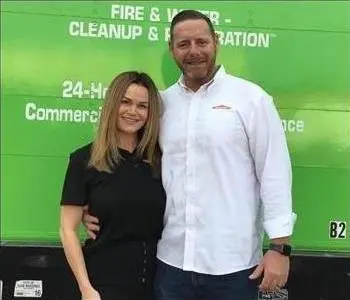 Joe & Danielle McCann, team member at SERVPRO of Monrovia, Duarte, Bradbury