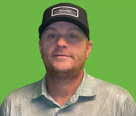 Brad Potter, team member at SERVPRO of Botetourt, Alleghany Counties and Lexington City