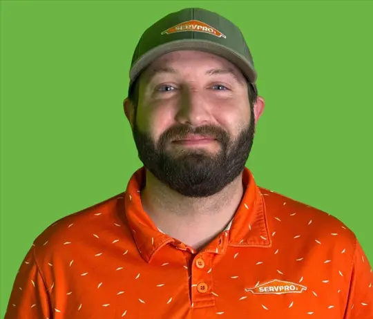 Josh Davis , team member at SERVPRO of Botetourt, Alleghany Counties and Lexington City