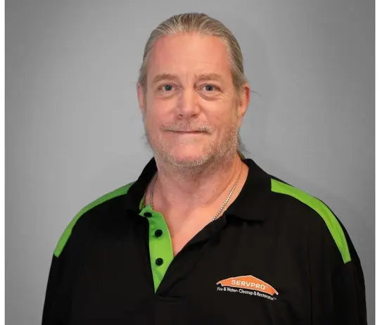 Steve Warner, team member at SERVPRO of Coos, Curry & Del Norte Counties