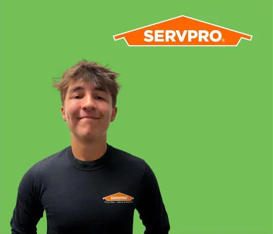 Colsen, team member at SERVPRO of Iowa City