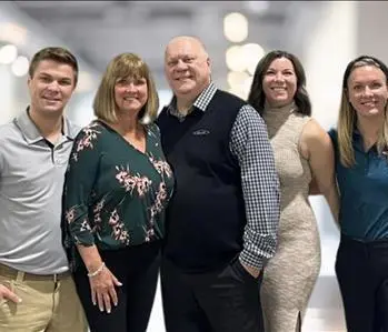 "Team Zubricki" (L-R) Anthony, Patricia, Frank, Stephanie, Amanda, team member at SERVPRO of Downtown Chicago / Team Zubricki