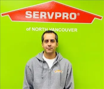 Hossein Narimani (Sam), team member at SERVPRO of North Vancouver